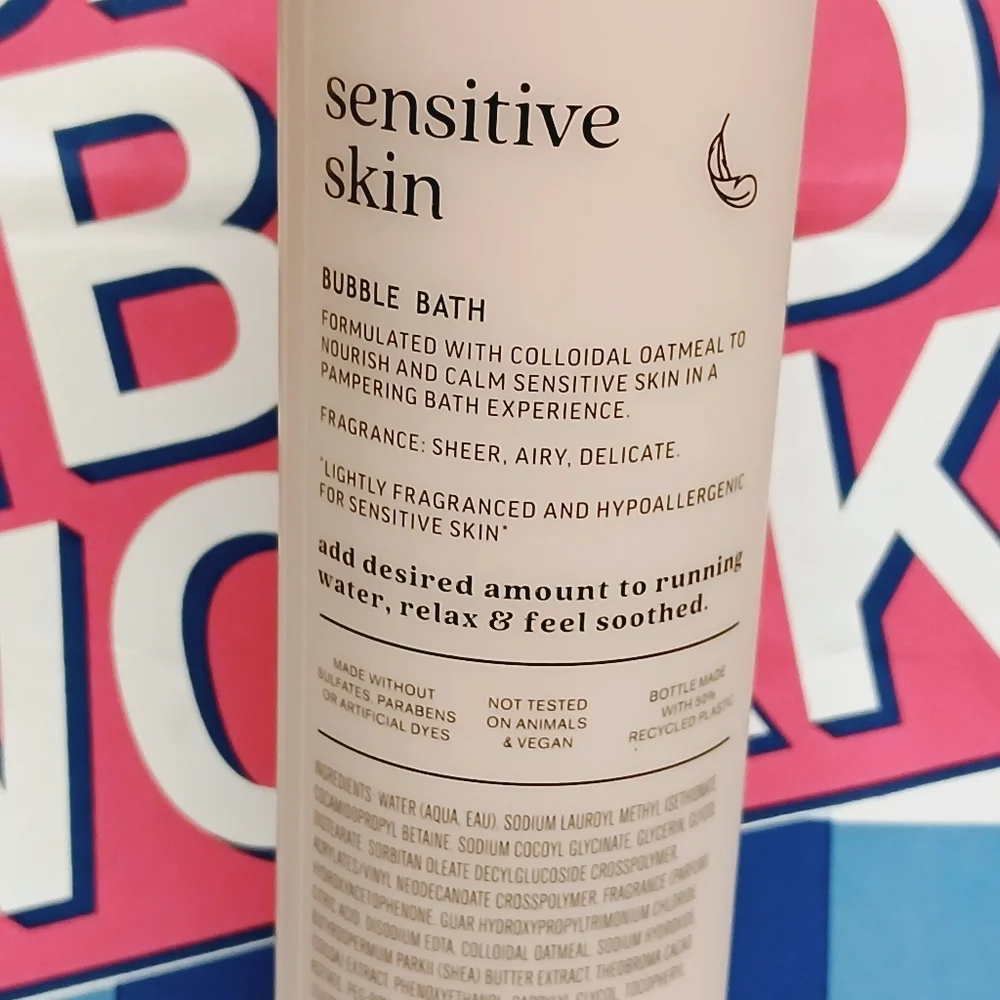 Bath and Body Works Sensitive Skin Colloidal Oatmeal Bubble Bath